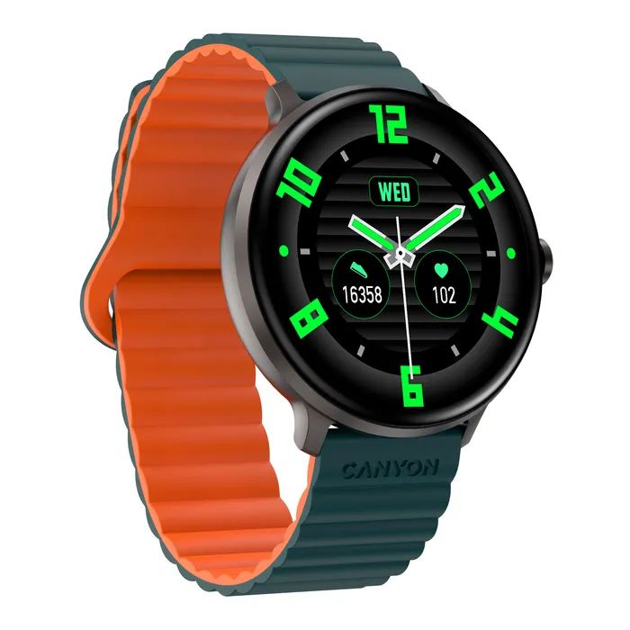 Смарт-годинник Canyon Jacky SW-69 Blue Yellow (CNS-SW69BL) зображення 3
