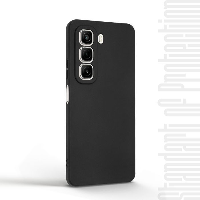 Чохол до мобільного телефона Armorstandart Matte Slim Fit Infinix Hot 50 4G Camera cover Black (ARM80957) зображення 2