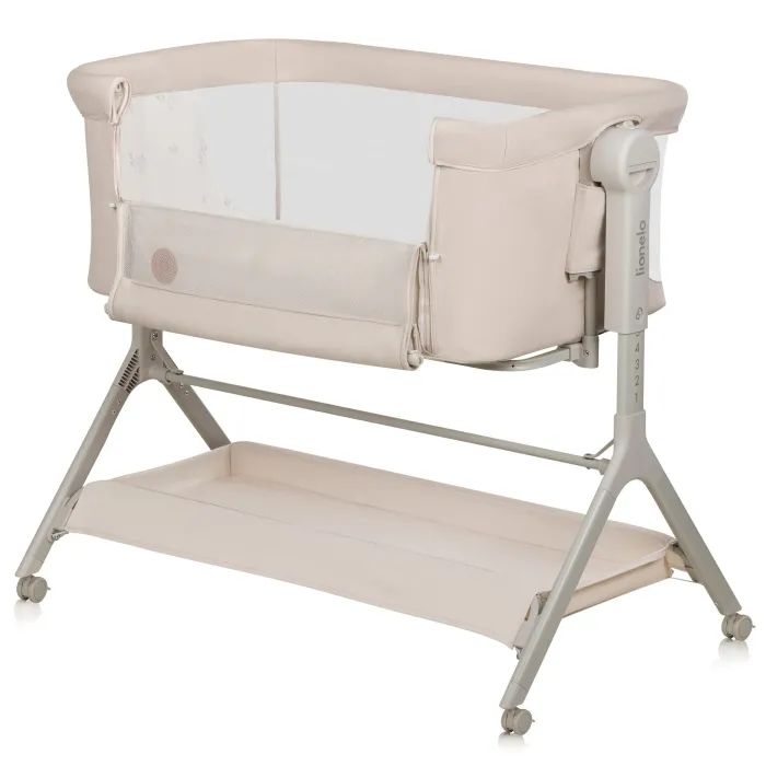 Кроватка Lionelo приставная LEONIE PLUS BEIGE SAND (LO-LEONIE PLUS BEIGE SAND) изображение 5