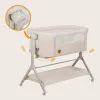 Кроватка Lionelo приставная LEONIE PLUS BEIGE SAND (LO-LEONIE PLUS BEIGE SAND) изображение 9