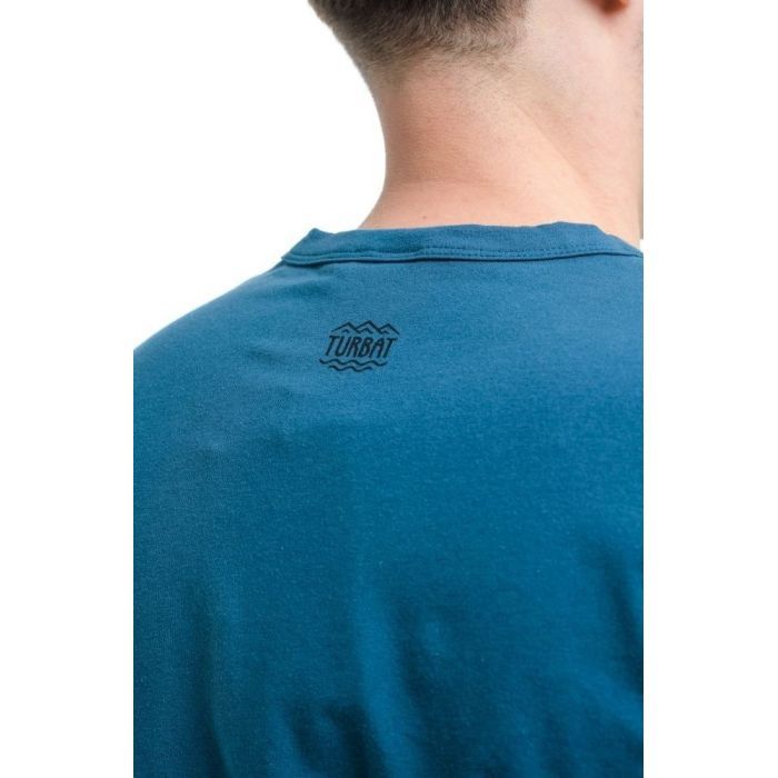 Футболка Turbat Emblema Mns indian teal M (012.004.4719) изображение 3