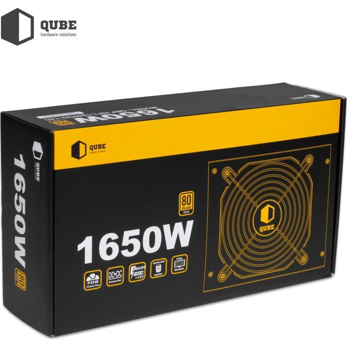 Блок питания Qube 1650W (QBF-HP1-1650GD-14C) изображение 12