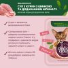 Влажный корм для кошек Delickcious Суп из курицы с ветчиной и добавлением шпината 80 г (4820269141599) изображение 3