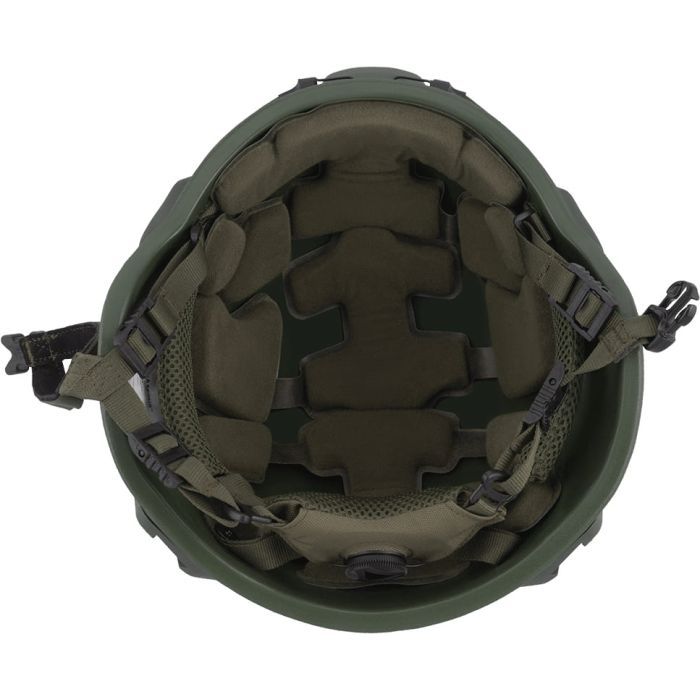 Шолом військовий Ukrainian Armor MICH Буйтур 1.0, розмір L, зелений (MICHLRG) зображення 7