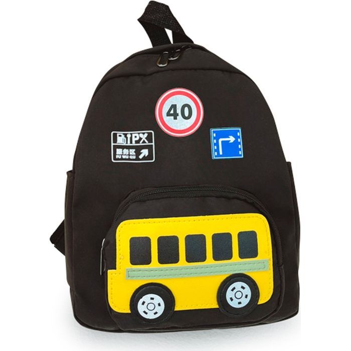 Рюкзак дитячий Evo-kids Small Bus Black (2418-7 Black Bus)