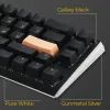 Клавиатура Ducky One 3 Mini Cherry MX Red RGB UA USB Black (DKON2161ST-RUAPXCLAWSC1) изображение 10