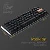 Клавиатура Ducky One 3 Mini Cherry MX Red RGB UA USB Black (DKON2161ST-RUAPXCLAWSC1) изображение 11