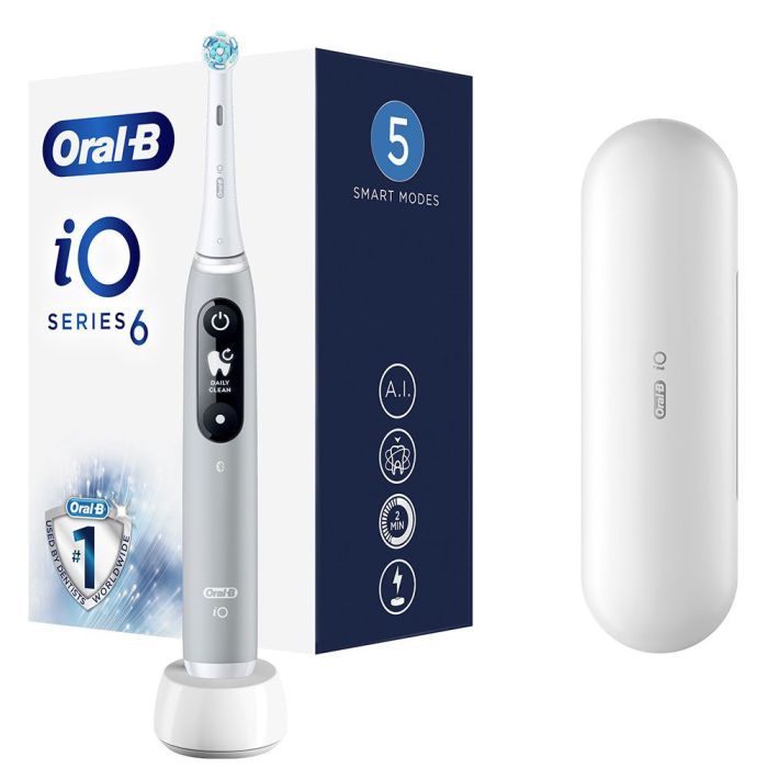 Електрична зубна щітка Oral-B iO Series 6 iOM6.1A6.1K Grey Opal