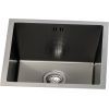 Мойка кухонная GRANADO Under top STEEL S201 black (GS08201B) изображение 2
