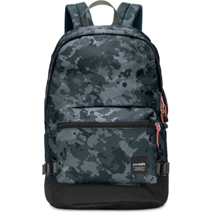 Рюкзак туристический Pacsafe Slingsafe LX400 backpack чорний-камуфляжний (45335802)