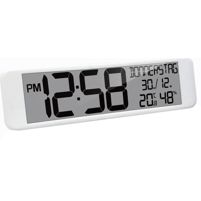 Настенные часы Technoline WS8120 White (DAS302710)