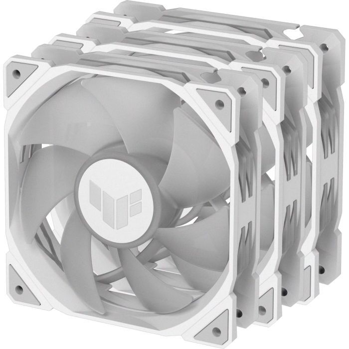 Кулер для корпуса ASUS TUF GAMING TR120 FAN ARGB WHITE 3IN1 (90DA0093-B09020) изображение 10