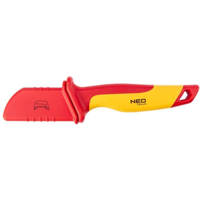 Нож монтажный Neo Tools диэлектрический, 1000V, изогнутое лезвие, 180мм (01-553) изображение 2