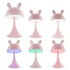 Ночник Kite Светильник LED с аккумулятором Simple Bunny, розовый (K25-317-1-2) изображение 4
