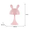 Нічник Kite Світильник LED з акумулятором Simple Bunny, рожевий (K25-317-1-2) зображення 6