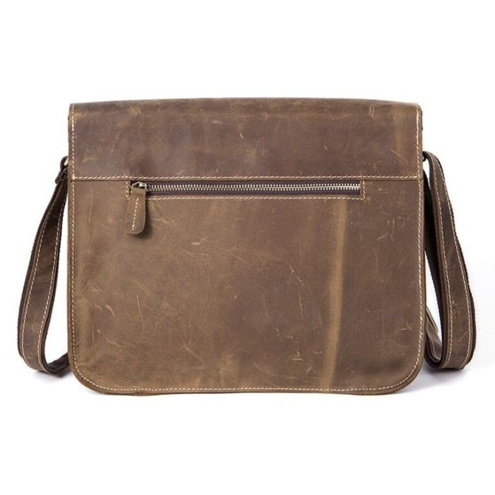 Сумка Vintage Чоловіча Коричнева (14697) зображення 2
