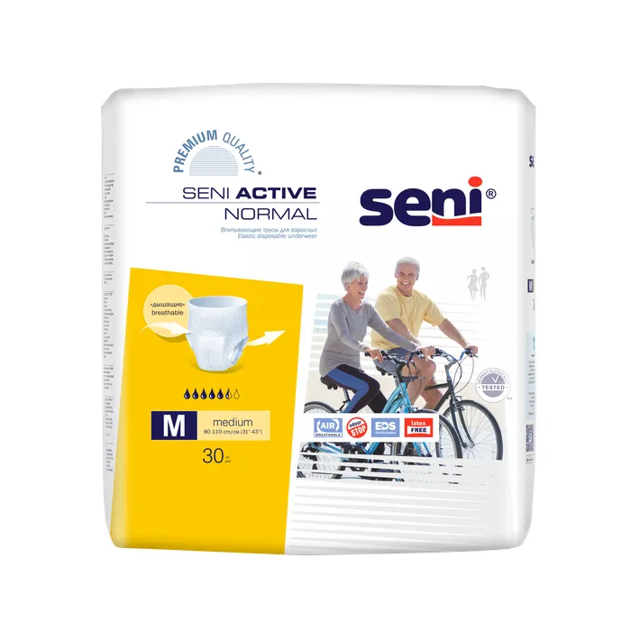 Підгузки для дорослих Seni Active Medium 80-110 см 30 шт (5900516693879)
