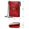Гаманець Vintage Універсальний Червоний (14680) зображення 3