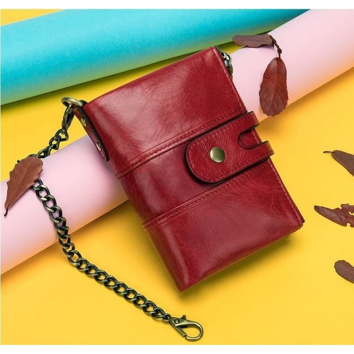 Гаманець Vintage Універсальний Червоний (14680) зображення 7