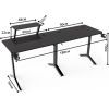 Компьютерный стол GT Racer GT Racer T-1247 (146x146x60x73) Black (T-1247 (146x146x60x73) Black) изображение 3