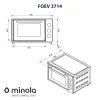 Электропечь Minola FOEV 3714 BL изображение 12