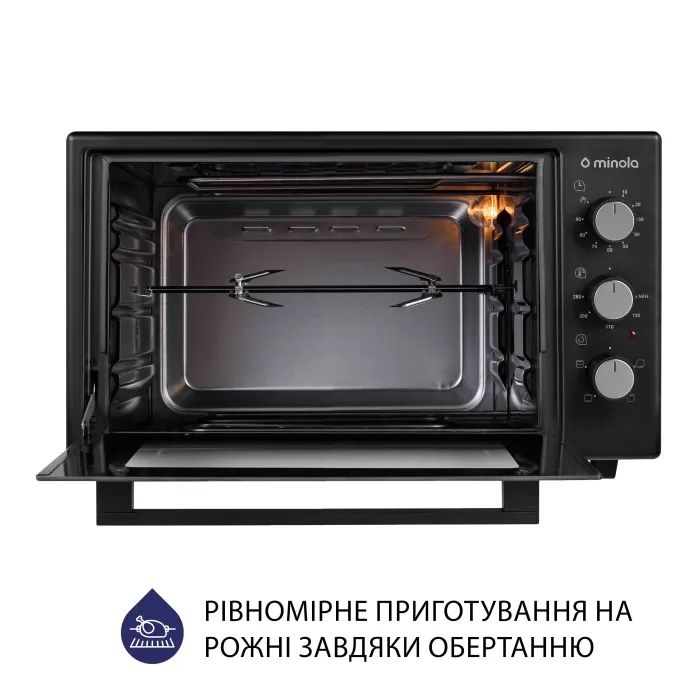 Электропечь Minola FOEV 3714 BL изображение 9
