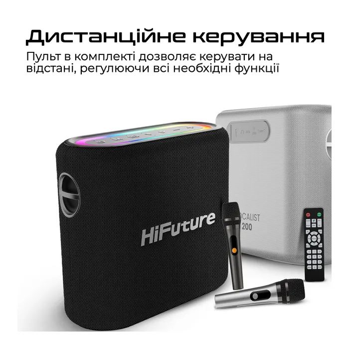 Акустическая система HiFuture Vocalist 200 Black (vocalist200.black) изображение 10