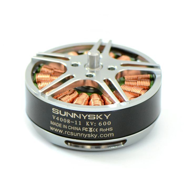 Двигун для дрона SunnySky V4008 380KV (4008-380kv) зображення 5