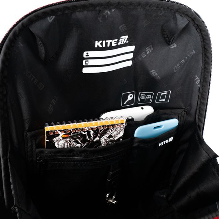 Портфель Kite Education 555 Hot Wheels (HW25-555S) изображение 10