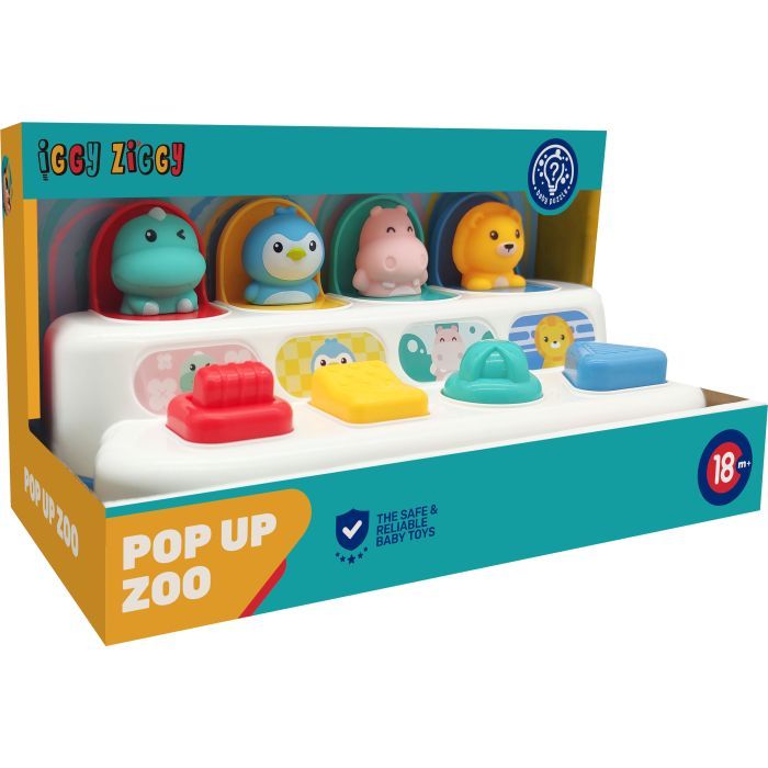 Розвиваюча іграшка Iggy Ziggy Pop-Up Animals (3858894670925) зображення 3