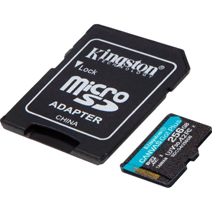 Карта пам'яті Kingston 512GB microSDXC сlass 10 UHS-I U3 V30 A2 Canvas Go Plus G4 (SDCG4/512GB) зображення 2