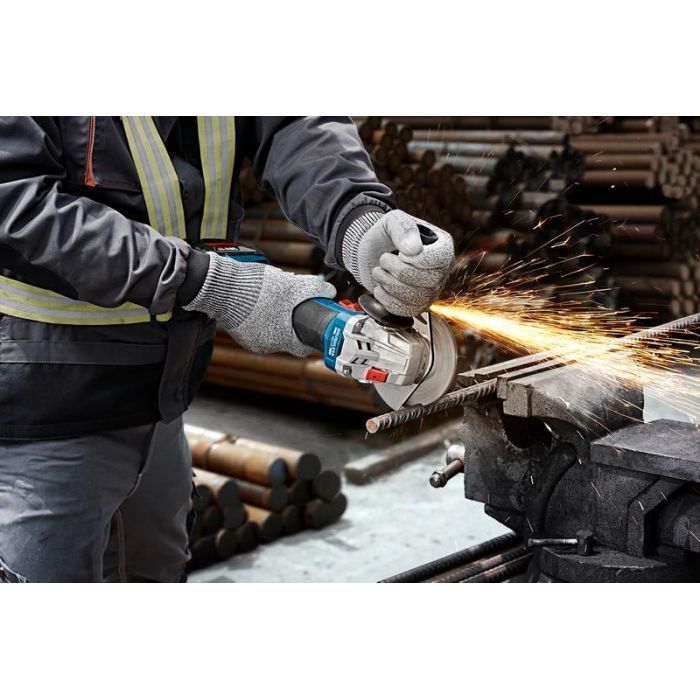 Шлифовальная машина Bosch GWS 18V-8 125мм, 11000об/мин, 1.6кг (без АКБ и ЗУ) (0.601.9N9.000) изображение 8