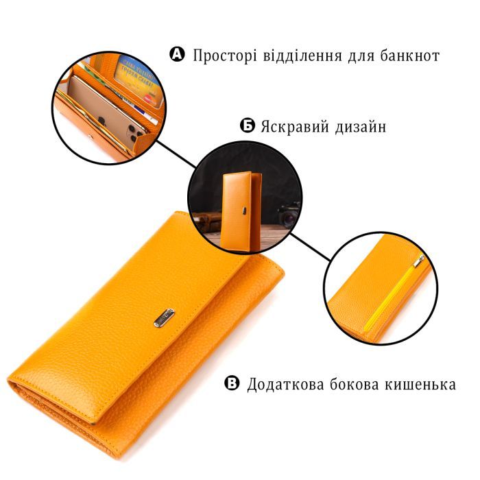 Кошелек Canpellini Из натуральной кожи Синий (21830) изображение 4