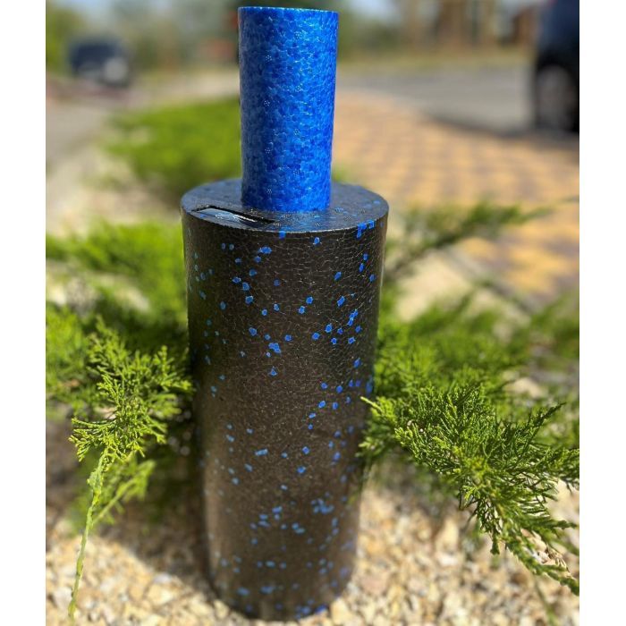 Масажный ролик PowerPlay PP-4348 2 in 1 EPP Foam Roller 33x14см Чорно/Зелений (PP_4348_Green_(33*14)) изображение 8
