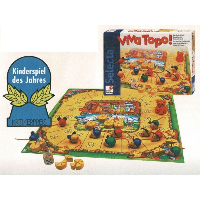 Настільна гра Pegasus Spiele Сирний край (Viva Topo!) (англ.) (PS154) зображення 2