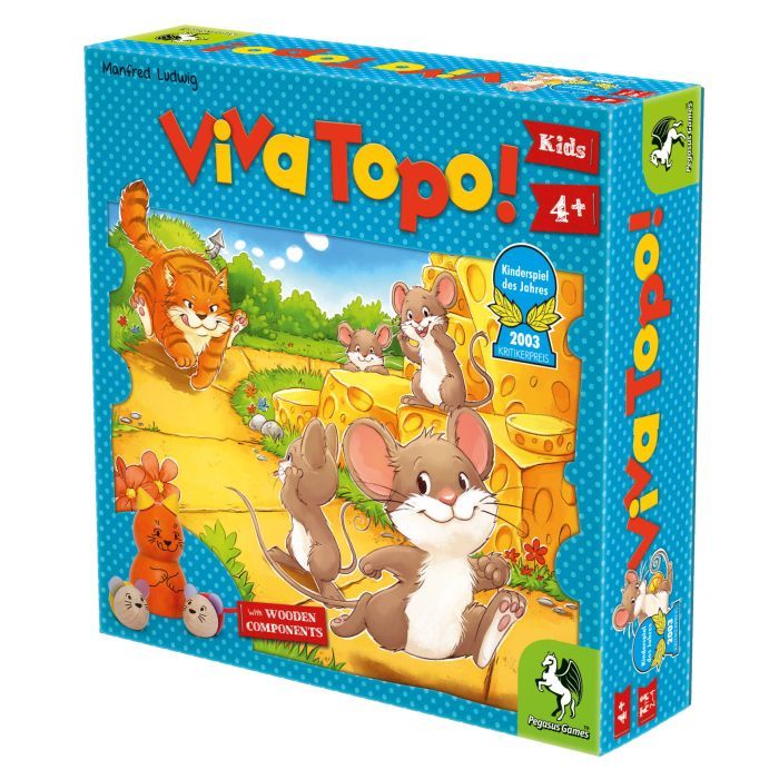 Настільна гра Pegasus Spiele Сирний край (Viva Topo!) (англ.) (PS154) зображення 3