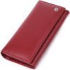 Кошелек ST Leather Из натуральной кожи Бордовый (23089)