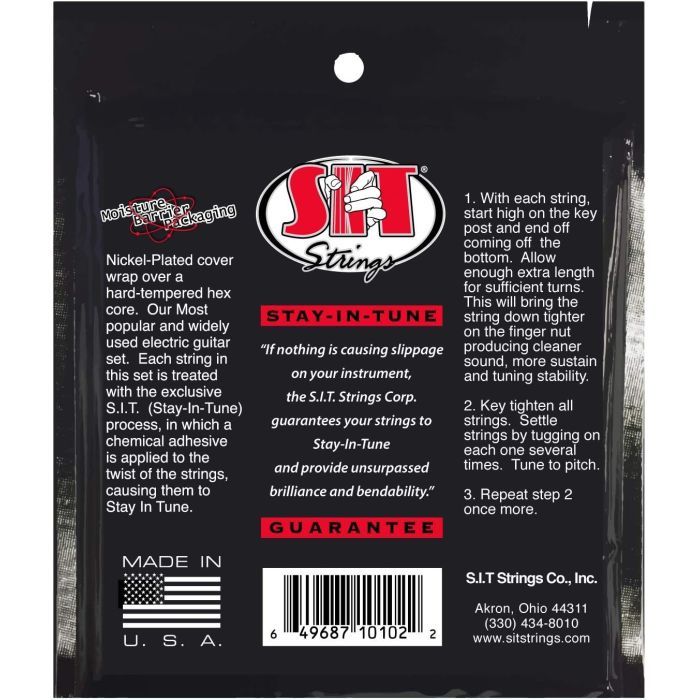 Струны для гитары SIT Strings S942 (09-42) (226912) изображение 2