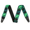 Ремінь для гітари Fender Strap 2" Neon Monogrammed Green Blue (232340)