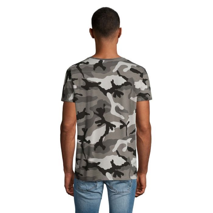 Футболка Sol's Camo men сірий камо M (01188521M) изображение 3