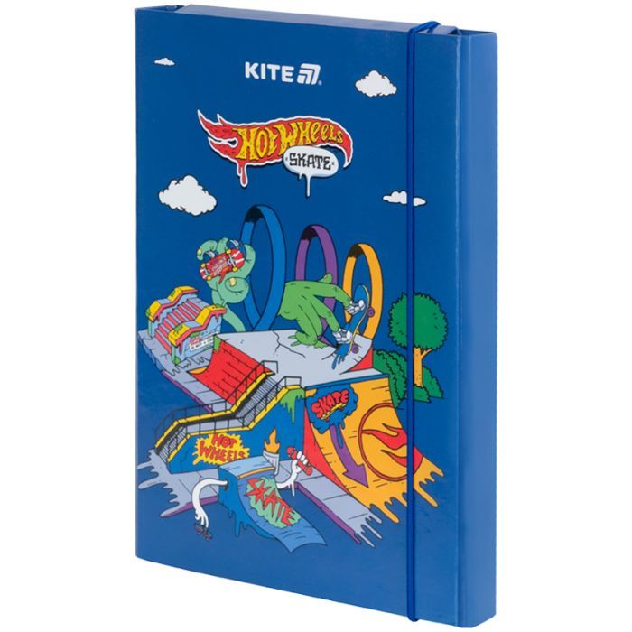 Папка для тетрадей Kite В5 на резинке Hot Wheels (HW25-210-2)