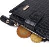 Гаманець Canpellini З натуральної шкіри Чорний (21504) зображення 8