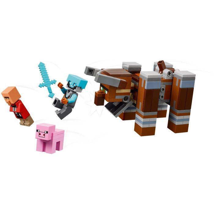 Конструктор LEGO Minecraft Аванпост розбійників та спустошувач (21278) зображення 3