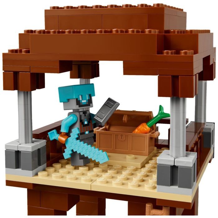 Конструктор LEGO Minecraft Аванпост розбійників та спустошувач (21278) зображення 7