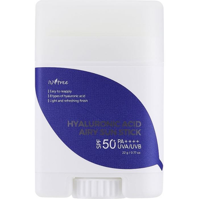 Средство от загара IsNtree Hyaluronic Acid Airy Sun Stick SPF50 22 г (8809686384228)