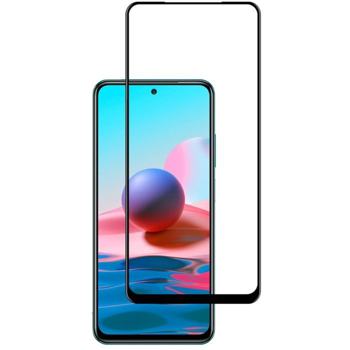 Скло захисне ACCLAB Full Glue Xiaomi Redmi Note 10 Black (1283126511295) зображення 2