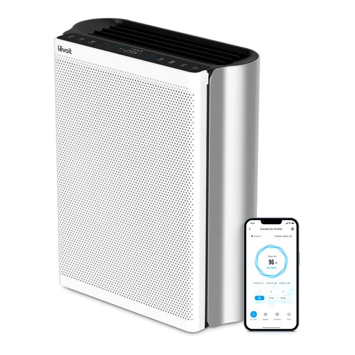 Воздухоочиститель Levoit VeSync EverestAir Smart True HEPA LAP-E551S-AEUR (HEAPAPLVSEU0148Y) изображение 2