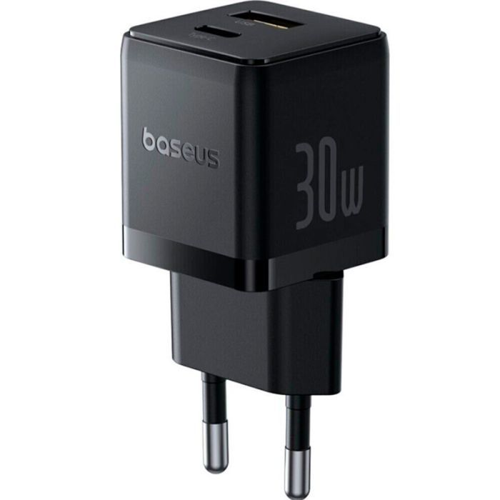 Зарядное устройство Baseus Palm Fast Charger C+U 30W cluster black (P1011160A113-00) изображение 3