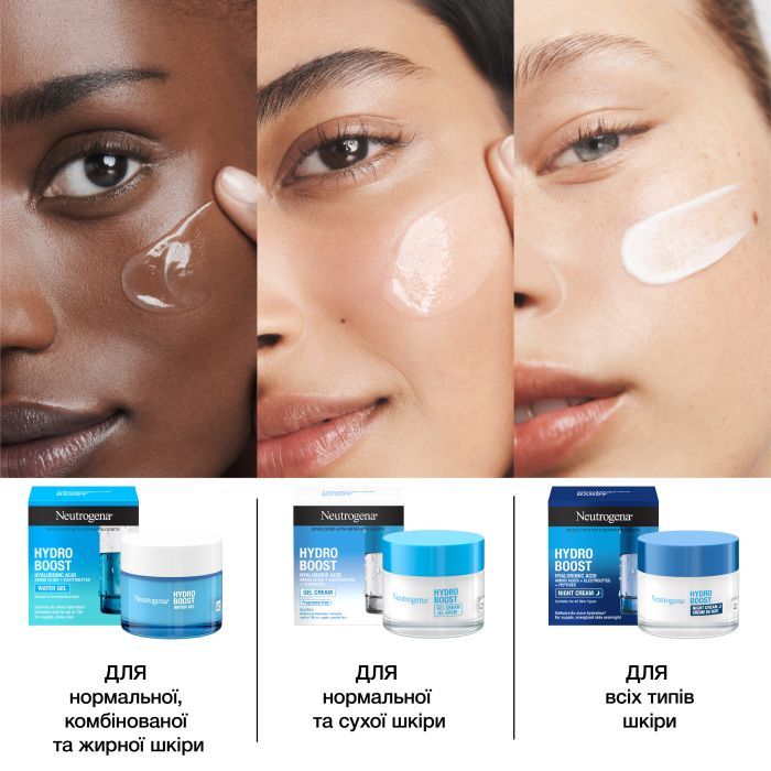 Крем для лица Neutrogena Hydro Boost Увлажняющий гель-крем Для сухой кожи 50 мл (3574661533544) изображение 10