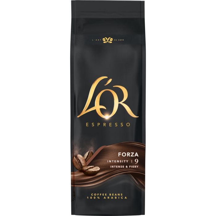 Кофе L'OR Espresso Forza 100% Арабика в зернах 500 г (8711000324141)